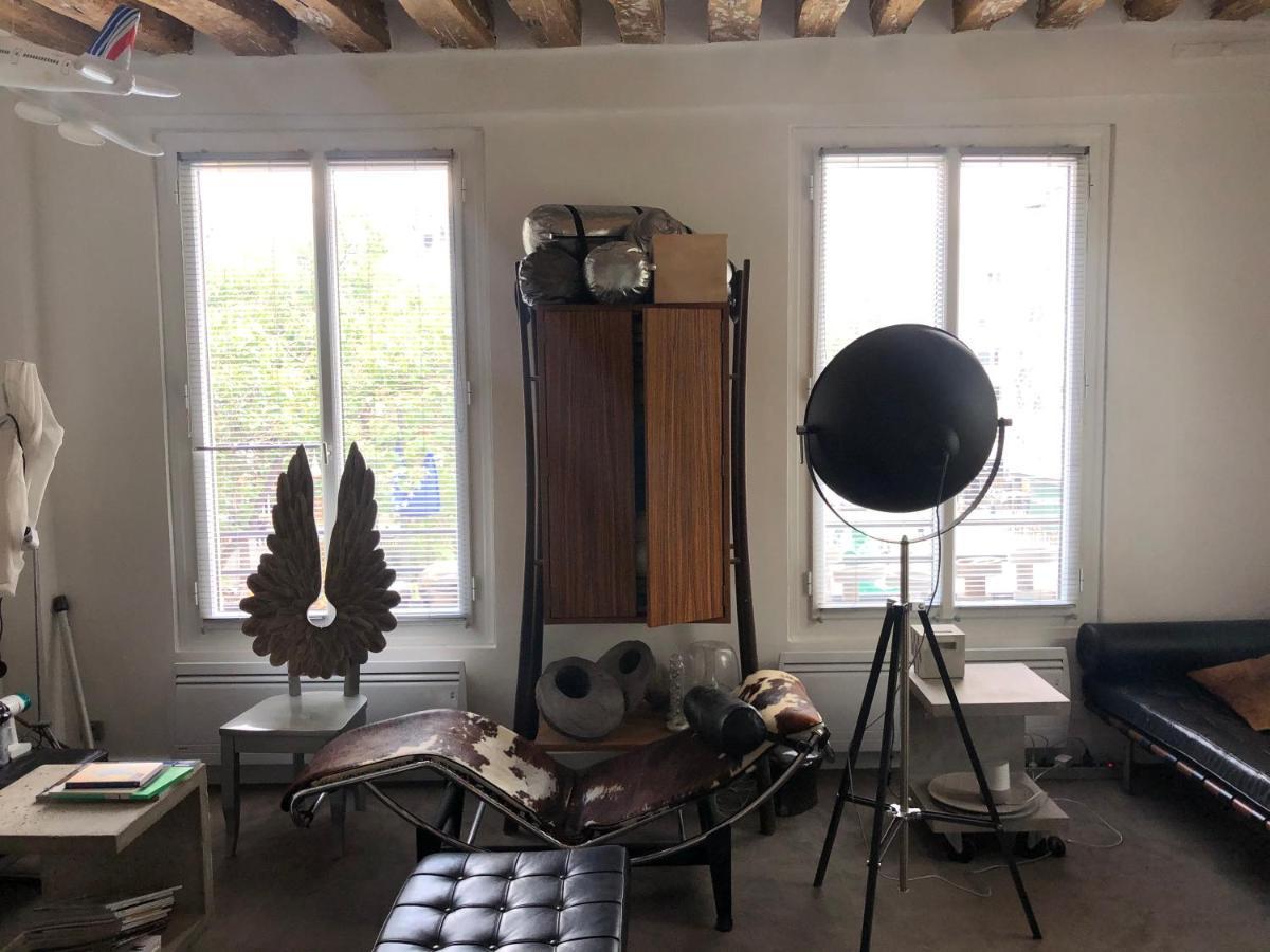 Duplex Top Central Marais Paris Eksteriør billede