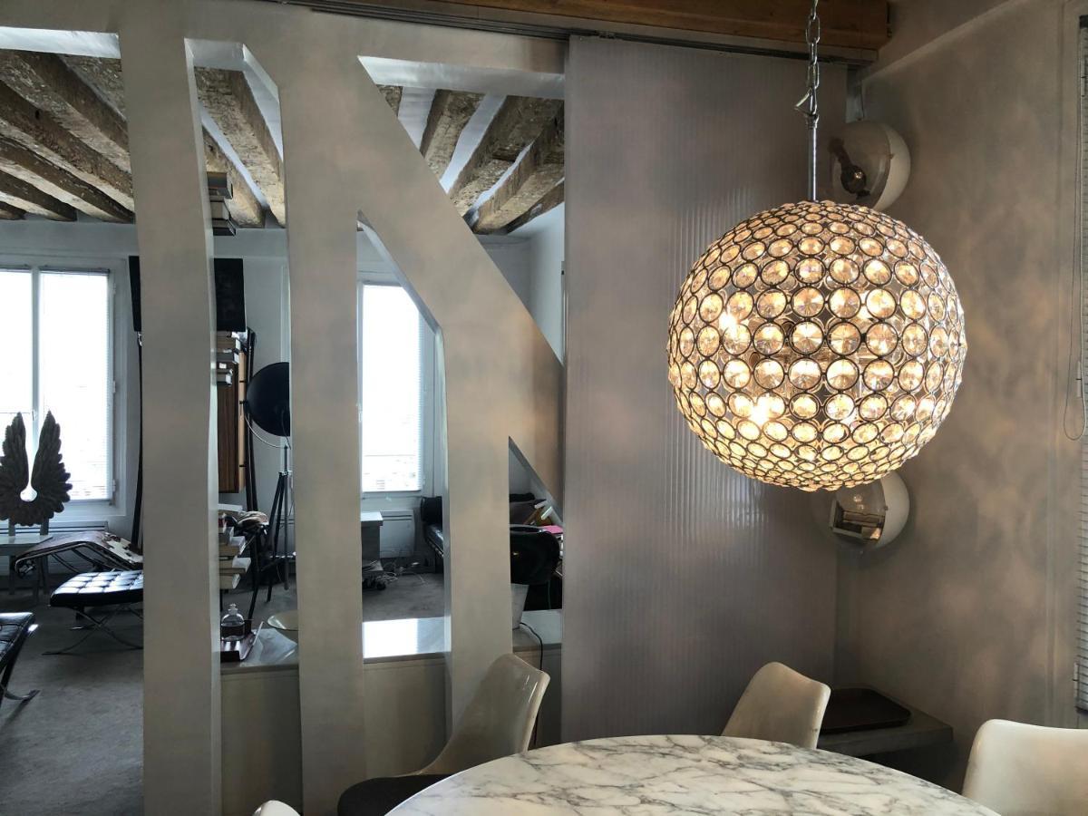 Duplex Top Central Marais Paris Eksteriør billede